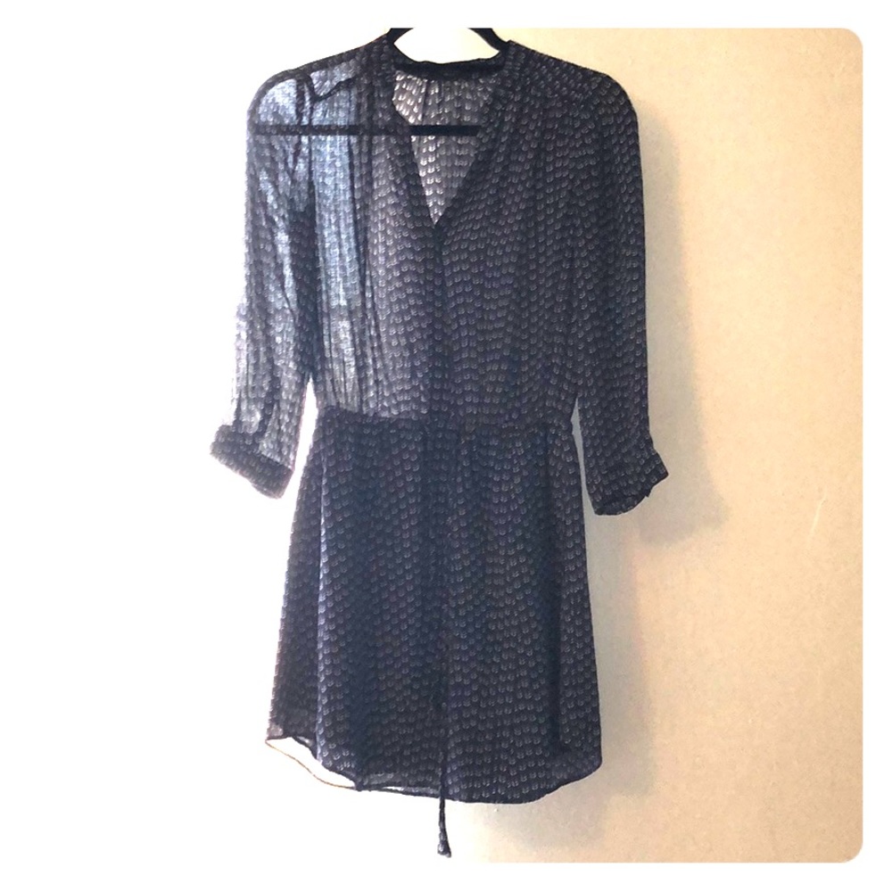Printed Babaton XXS Silk Dress